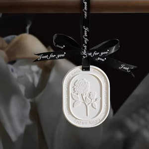 Ambientador de yeso aromático blanco personalizado al por mayor, sin fuego, con aceites esenciales de marca para aromaterapia - Product Image 5