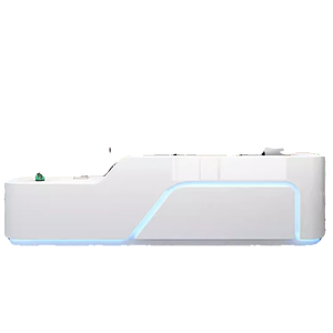 Mostrador <span class=keywords><strong>de</strong></span> Recepción <span class=keywords><strong>de</strong></span> Madera Lacada, Minimalista y Moderno, para Oficinas Corporativas, Salones <span class=keywords><strong>de</strong></span> Belleza, Hoteles, Mostrador <span class=keywords><strong>de</strong></span> Caja - Product Image 5