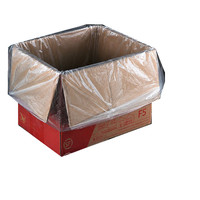 Sac personnalisé en LDPE transparent à soufflets sur 4 côtés pour la protection des équipements de bureau, copieur, scanner, anti-poussière, anti-humidité