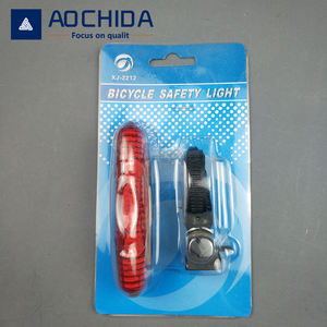 Haute qualité ABS étanche LED alimenté par batterie extérieur cyclisme nuit avertissement tige de selle Installation vélo feu arrière - Product Image 3