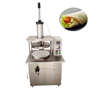 Otomatik krep ince döner gözleme yapımcısı yapma makinesi ticari Chapati Tortilla Roti makinesi