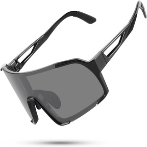 Color Changing Men's Sports Sunglasses <b>Clear</b> to Pink Tint Photochromic <b>Cycling</b> <b>Glasses</b> for Biking Baseball Z87 Ready to Ship - Product Image 1