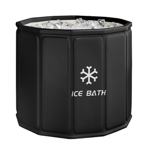 OEM Bañera de Hielo Portátil de 106 Galones para Recuperación, Inmersión en Frío para Atletas Adultos con Tablas de Madera - Product Image 1