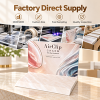 Support d'affichage en acrylique personnalisé en gros pour produits cosmétiques et numériques 3C, comptoir de vente au détail, OEM ODM, logo, taille et couleur personnalisés, directement de l'usine