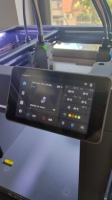 Imprimante 3D FDM Flashforge Creator 5, 4 têtes d'impression, 600 mm/s, multicolores, 256*256*256 mm, imprimante industrielle pour prototypes