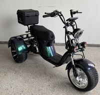 Motocicleta Eléctrica Citycoco de 3 Ruedas, Nueva Llegada, 4000w, Scooter Eléctrico de Tres Ruedas City Coco, Triciclo, Scooter Rock, Trike