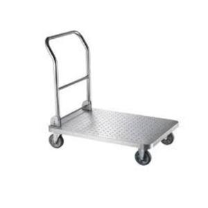 Chariot alimentaire en acier inoxydable à trois couches de qualité supérieure avec mobilité facile et capacité de charge élevée pour la restauration et la cuisine commerciale - Product Image 2