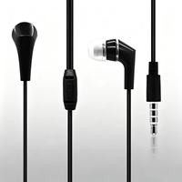 Écouteurs intra-auriculaires filaires élégants et populaires en or blanc, 3,5 mm, suppression du bruit ENC, étanches IPX3, cordon de 2 m pour téléphones mobiles - Vente en gros