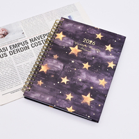 Cuaderno Espiral de Tapa Dura con Hojas Sueltas y Diseño Floral, Personalizable, Tamaño A5/A6, para Estudiantes