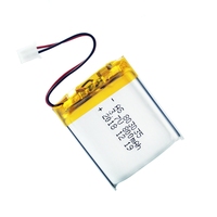 Batterie Lipo rechargeable 3.7V 750mAh certifiée UL2054/CB/KC/CCC 603040