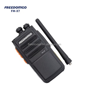 Freedomgo FM-X7, Intercomunicador Portátil de Alta Potencia con Encriptación de Voz, Resistente a Interferencias y a los Golpes, Color Negro, para Exteriores, 16, 5 W, 12 Horas - Product Image 1