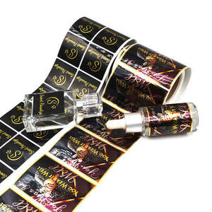 Etichette Adesive Personalizzate in <span class=keywords><strong>Vinile</strong></span> <span class=keywords><strong>Bianco</strong></span> di Lusso Impermeabili in PVC per Confezioni di Profumi ed Etichette Cosmetiche - Product Image 2
