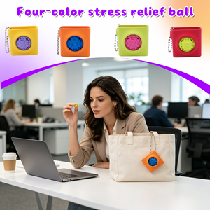 Portachiavi Antistress Personalizzato con Stampa 3D, Mini Cubo Multicolore in PLA, Giocattolo Tascabile per Alleviare l'Ansia, Regalo Promozionale - Product Image 3