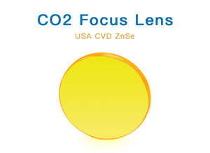 Lente de Enfoque Láser ZnSe CVD de Alta Calidad para Máquina de Grabado y Corte Láser CO2 Lente de Enfoque D20mm D25mm D38.1mm para Cabezal Láser - Product Image 2