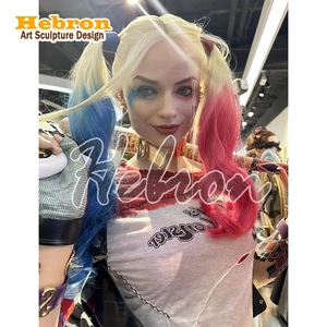 Figura Personalizada de Harley Quinn de DC a Tamaño Real, Figura de Escuadrón <span class=keywords><strong>Suicida</strong></span>, Escala <span class=keywords><strong>1</strong></span>:<span class=keywords><strong>1</strong></span>, Modelos de Estatuas Coleccionables - Product Image 4