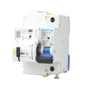 1P 50/60hz 1~63A dry contact mini smart electric circuit breaker for access monitoring system protection
