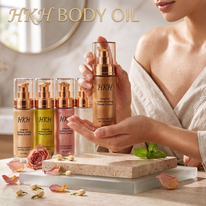 Aceite con Brillo Bronceado Vegano para Rostro y Cuerpo, en Roll-On, con SPF, Nutritivo, Iluminador, Mineral, Aplicación en Seco, Color Personalizado, Marca Privada - Product Image 1