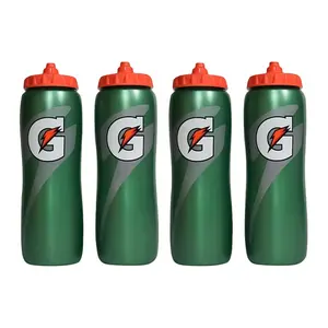 Grosir 32oz Gatorade botol plastik bebas Bpa botol air minum sepeda plastik Remas botol air olahraga