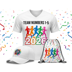 Conjunto de Camiseta y Pantalones Cortos para Maratón Sublimados Personalizados, Ligeros y Transpirables, para Clubes Deportivos y Eventos de Atletismo - Product Image 1