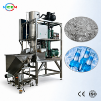 Machine à glace tubulaire commerciale 3 tonnes en acier inoxydable 304, refroidie par air, pour glaçons de 35 mm, fiable et durable pour la cuisine centrale et la restauration