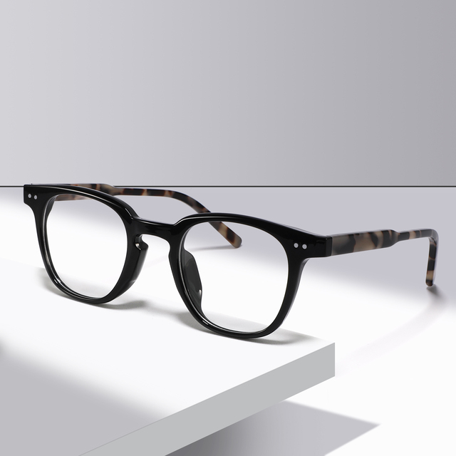 Wholesale New Arrival Handmade TR90 Acetate Optical Frame Unisex Good Quality Optical Glasses Men