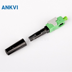 ตัวเชื่อมต่อไฟเบอร์ออปติกแบบเร็ว 3301 LN-10 SC APC ความสูญเสีย 0.3dB สำหรับสายดรอป FTTH ประกอบในสนาม - Product Image 2