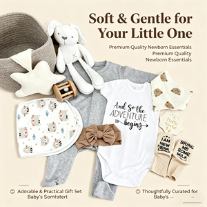 Conjunto de Ropa Casual para Recién Nacido, Caja de Regalo para Baby Shower, Conjunto de 11 Piezas que Incluye Cesta de Regalo con Almacenamiento - Product Image 6