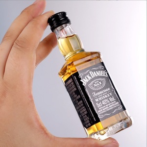 Bouteilles de liqueur en verre transparent de 50 ml, scellées avec <span class=keywords><strong>bouchon</strong></span> estampé à chaud, vente en gros du fabricant du Shandong - Product Image 4