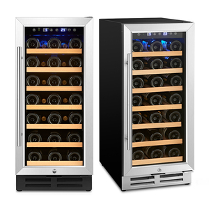 <span class=keywords><strong>Mini</strong></span>-réfrigérateur <span class=keywords><strong>à</strong></span> <span class=keywords><strong>vin</strong></span> JiuFu, double zone, pour boissons, <span class=keywords><strong>cave</strong></span> <span class=keywords><strong>à</strong></span> <span class=keywords><strong>vin</strong></span> compacte pour la maison et la cuisine - Product Image 1