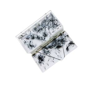 Extensions de cils synthétiques Super Noir 16D de haute qualité, faits à la main, volume intense, 0.07 0.05, plateau 15mm, éventail DIY, beauté personnalisée - Product Image 2