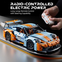 Prix de gros 975 pièces 1:14 Ensemble de construction de voiture de course STEM CPSIA, Cadeaux créatifs télécommandés pour enfants