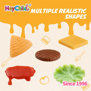 Bonbons gélifiés en forme de hamburger, en <span class=keywords><strong>gros</strong></span>, sur mesure, avec étiquette privée, halal, casher, forme de hamburger, <span class=keywords><strong>confiserie</strong></span> molle - Product Image 3