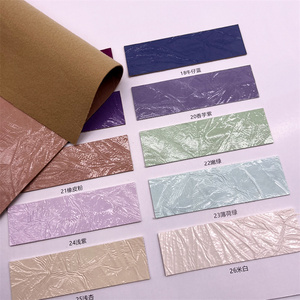 0.9Mm Mềm PU Rắn Frosted Kết Cấu Vegan Nổi Giả Da Tổng Hợp Cuộn Cho Hành Lý Sofa Túi Thủ Công Mỹ Nghệ Tự Làm Dự Án - Product Image 6