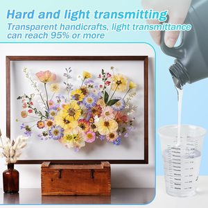 LSY UV Resin with Light Upgraded100g Upgraded Hard Type Crystal Clear Ultraviolet Curing UV <strong>Epoxy</strong> Resin for Craft Jewelry Making - Product Image 4