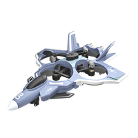 JJRC H129 Brushless EVA Combat Fighter Aircraft Stunt 2.4G Jouet télécommandé avec écran Drone de photographie aérienne
