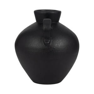 Moderno vaso in terracotta con manici per decorare il soggiorno, complemento d'arredo per la casa, camera da letto, ufficio, mensola, cucina. - Product Image 4