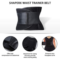 Ceinture de compression pour femmes Ceinture de contrôle du ventre Taille-taille Ceinture amincissante Belly Band Shaper