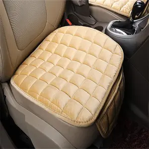 Universal Inverno Quente Almofada Do Carro Anti-slip Front Chair Seat Respirável Pad Car Seat Protector Car Seat Covers