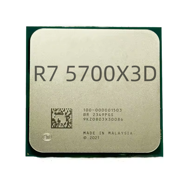 For A MD R Yzen 7 5700X3D Processor 3.0GHz 8 Core 16 Threads Desktop CPU R7 5700x 3D