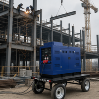 Poste à souder électrique silencieux 1000A 400A 500A 480V MMA ARC Inverter pour la fabrication métallique et l'atelier de construction