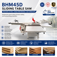 Scie à table coulissante de haute précision pour la fabrication de meubles en bois avec dispositif de sécurité homologué CE pour atelier