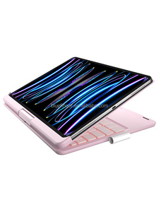 Estuche para teclado Trackpad de carga inalámbrica para <span class=keywords><strong>iPad</strong></span> <span class=keywords><strong>Pro</strong></span> <span class=keywords><strong>11</strong></span> 10,9 pulgadas Cross-border Hit - Product Image 4