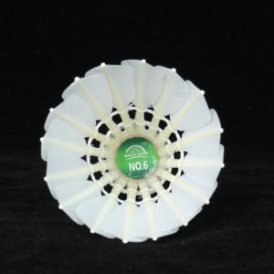 <span class=keywords><strong>Saier</strong></span> M6 Volant de badminton en plumes d'oie de qualité supérieure, liège composite, pour usage professionnel en tournoi, vol stable, vitesse 77, 12 - Product Image 3