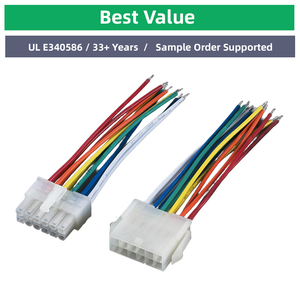 موصل لوحة دوائر مطبوعة (PCB) مخصص من نوع Mini-Fit Jr. بخطوة 4.2 مم (5557/5559) بـ 2-12 دبوس، مصنوع من النحاس النقي للدراجات النارية والسيارات - Product Image 2
