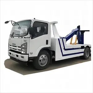 2023 Isuzu 6 wheeler 4*2 5 T 5トン小型レッカー車アンダーリフトレッカー車メトロラオッドサイドレスキューレッカー車都市型軽レッカー車