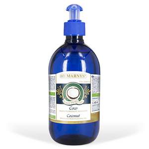 Olio di cocco Marnys Coco 500 ml, olio vettore per la cura della pelle e dei capelli - Product Image 1