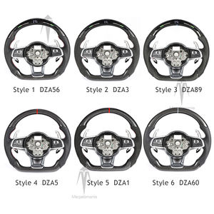 Volant de direction en fibre de carbone LED adapté aux Volkswagen GTI GTS R GTD MK7 <span class=keywords><strong>Golf</strong></span> 6 7 GTD Polo, volant de direction pour VW durable - Product Image 5