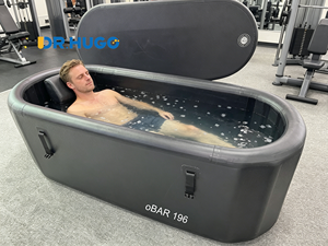 DR.HUGO oBAR 196 Bañera de Hielo Portátil Inflable para Uso Doméstico, Bañera de Hielo Individual - Product Image 1