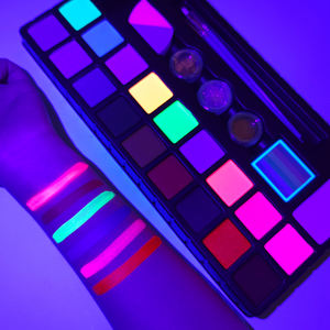 Kits de fournitures de peinture corporelle amusants et festifs pour enfants et adultes pour la peinture de visage de fête - Product Image 3