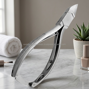 ASAP Sustainable Chiropody Podiatry Double Action <b>Heavy</b> <b>Duty</b> Stainless Steel Nail Clipper Sharp Straight Blade Wide Jaw Opening - Product Image 3